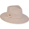 ADORA | Hazal | Women's Poly Felt Safari Faux Leather Trim | AD1577