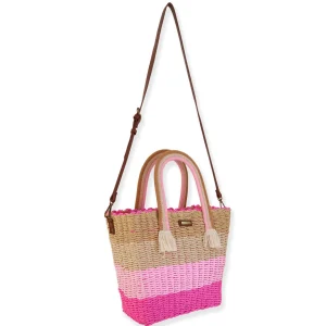 Alayah | Natural Straw Large Crossbody | CE6577