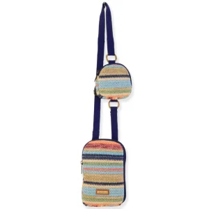 Alessia | Poly Straw Small Crossbody | CE6599