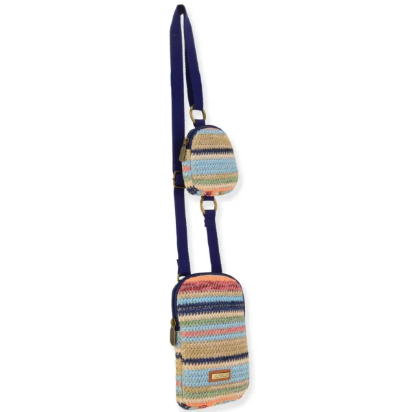 Alessia | Poly Straw Small Crossbody | CE6599