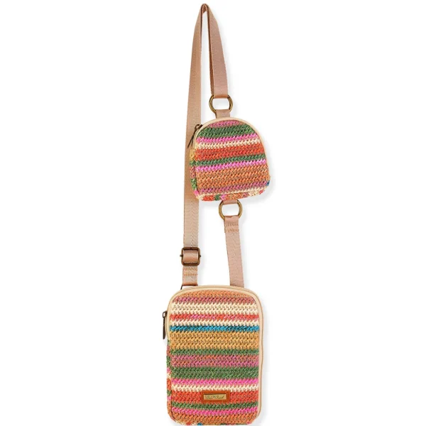 Alessia | Poly Straw Small Crossbody | CE6599