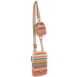 Alessia | Poly Straw Small Crossbody | CE6599