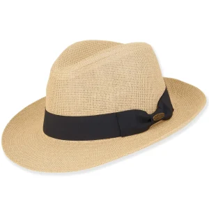 Alexander | Men's Paper Straw Fedora Hat | HTT1177
