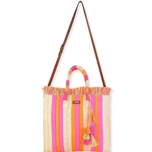 Alexis | Natural Straw Large Crossbody | CE6572