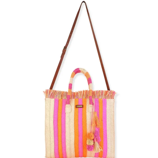 Alexis | Natural Straw Large Crossbody | CE6572