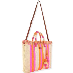 Alexis | Natural Straw Large Crossbody | CE6572