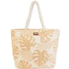 Almeria | Palm Leaf Beach Casuals Shoulder Tote | SNS6170