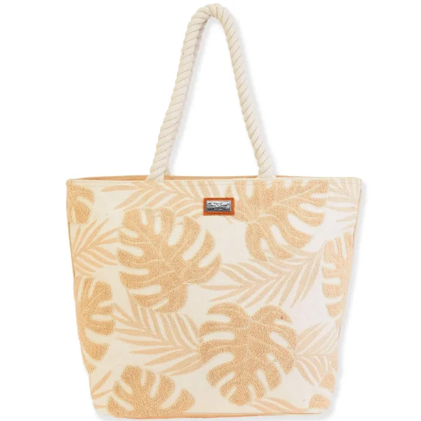 Almeria | Palm Leaf Beach Casuals Shoulder Tote | SNS6170
