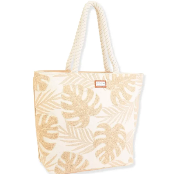 Almeria | Palm Leaf Beach Casuals Shoulder Tote | SNS6170