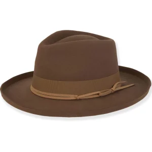 Aluma | Women's Wool Felt Safari Leather Ribbon Trim | AD1593