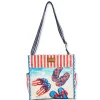 Americana Beach Flip Flops | Artistic Totes Crossbody | PB9561