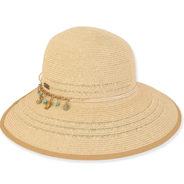 Amy | Women's Paper Braid Backless Hat | HH3097