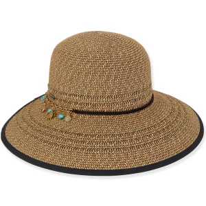 Amy | Women's Paper Braid Backless Hat | HH3097