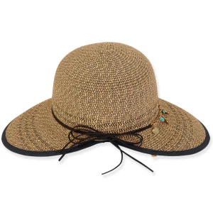 Amy | Women's Paper Braid Backless Hat | HH3097