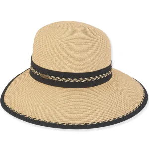 Annie | Women's Paper Braid Backless Hat | HH2992
