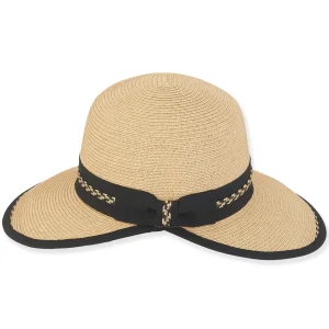 Annie | Women's Paper Braid Backless Hat | HH2992