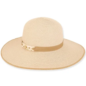Ara | Women's Paper Braid Floppy Hat | HH2975
