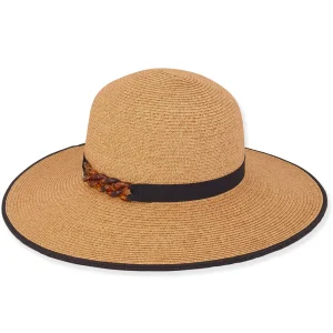 Ara | Women's Paper Braid Floppy Hat | HH2975