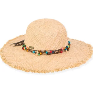 Arcachon | Women's Natural Raffia Floppy Hat | HH2960