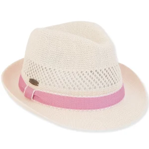 Aria | Women's Paper Braid Fedora Hat | HCJ405