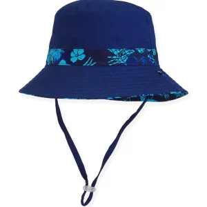 Asher | Young Boy Poly Bucket Hat | HK423 | Reversible