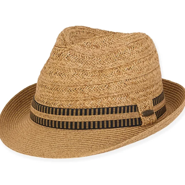Astrolabe | Men's Paper Straw Fedora Hat | HTT1118