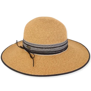 Attina | Women's Paper Braid Floppy Hat | HH3137