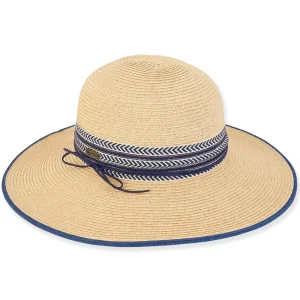 Attina | Women's Paper Braid Floppy Hat | HH3137