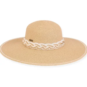Avalon | Women's Paper Braid Floppy Hat | HH2915