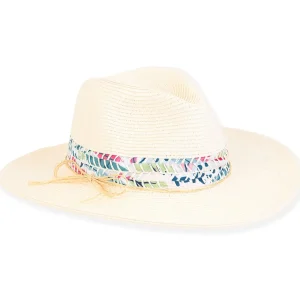 Avery | Young Girl Paper Straw Safari Hat | HK437