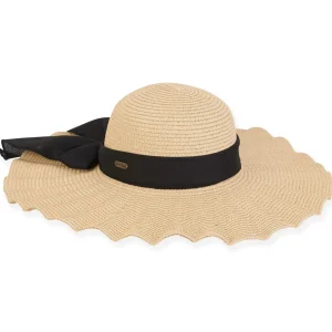 Azul | Women's Paper Braid Floppy Hat | HH2921