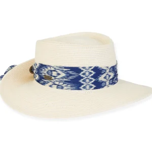 Balka | Women's Paper Straw Backless Upturn Brim Hat | HH2846
