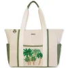 Beaded Palm, Shoulder Tote | SNS6690