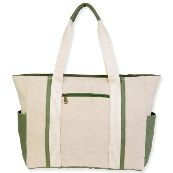 Beaded Palm, Shoulder Tote | SNS6690