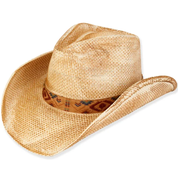 Benjamin | Men's Paper Straw Western Hat | HTT1191