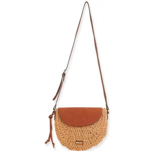 Blanes | Natural Straw Crossbody | CE6495