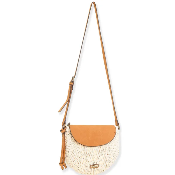 Blanes | Natural Straw Crossbody | CE6495