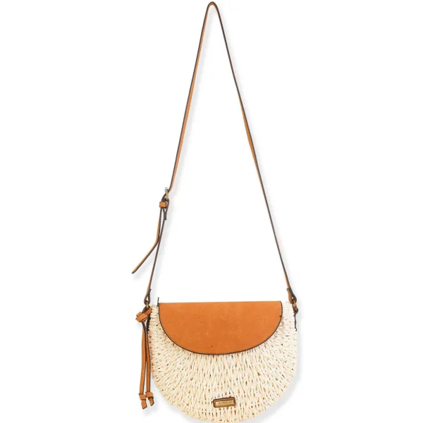 Blanes | Natural Straw Crossbody | CE6495