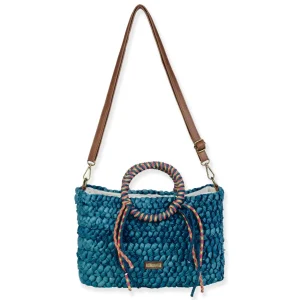 Blue, Corn Husk Crossbody | CE6687 B