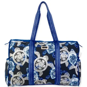 Blue, Travel Bag Layered Turtles | SNS6881 B