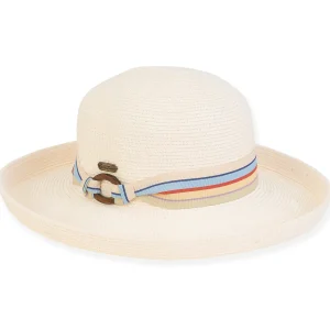 Bocagrande | Women's Paper Braid Upbrim Hat | HH2892