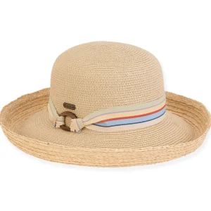 Bocagrande | Women's Paper Braid Upbrim Hat | HH2892
