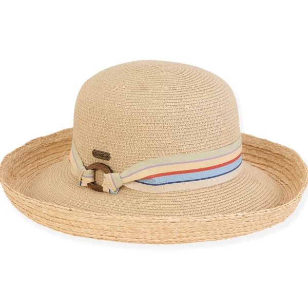 Bocagrande | Women's Paper Braid Upbrim Hat | HH2892