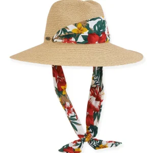 Bora Bora | Women's Paper Straw Safari Hat | HCJ358