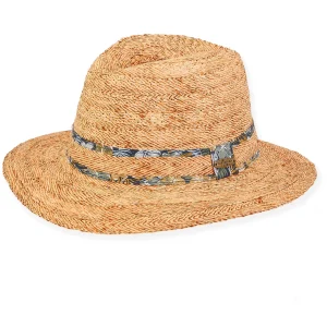 Bridgeman | Men's Raffia Fedora Hat | HCJ390