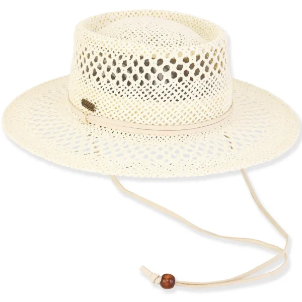 Brooklyn | Women's Paper Straw Gambler Hat | HH3110