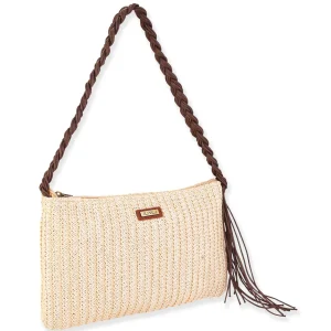 Brooklynn | Poly Straw E/W Crossbody | CE6597