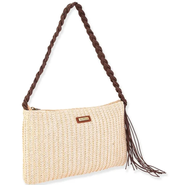 Brooklynn | Poly Straw E/W Crossbody | CE6597