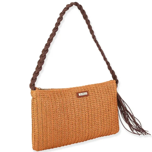 Brooklynn | Poly Straw E/W Crossbody | CE6597