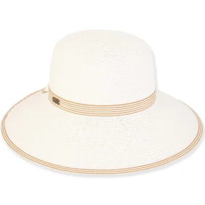 Brynlee | Women's Paper Braid Backless Hat | HH3098